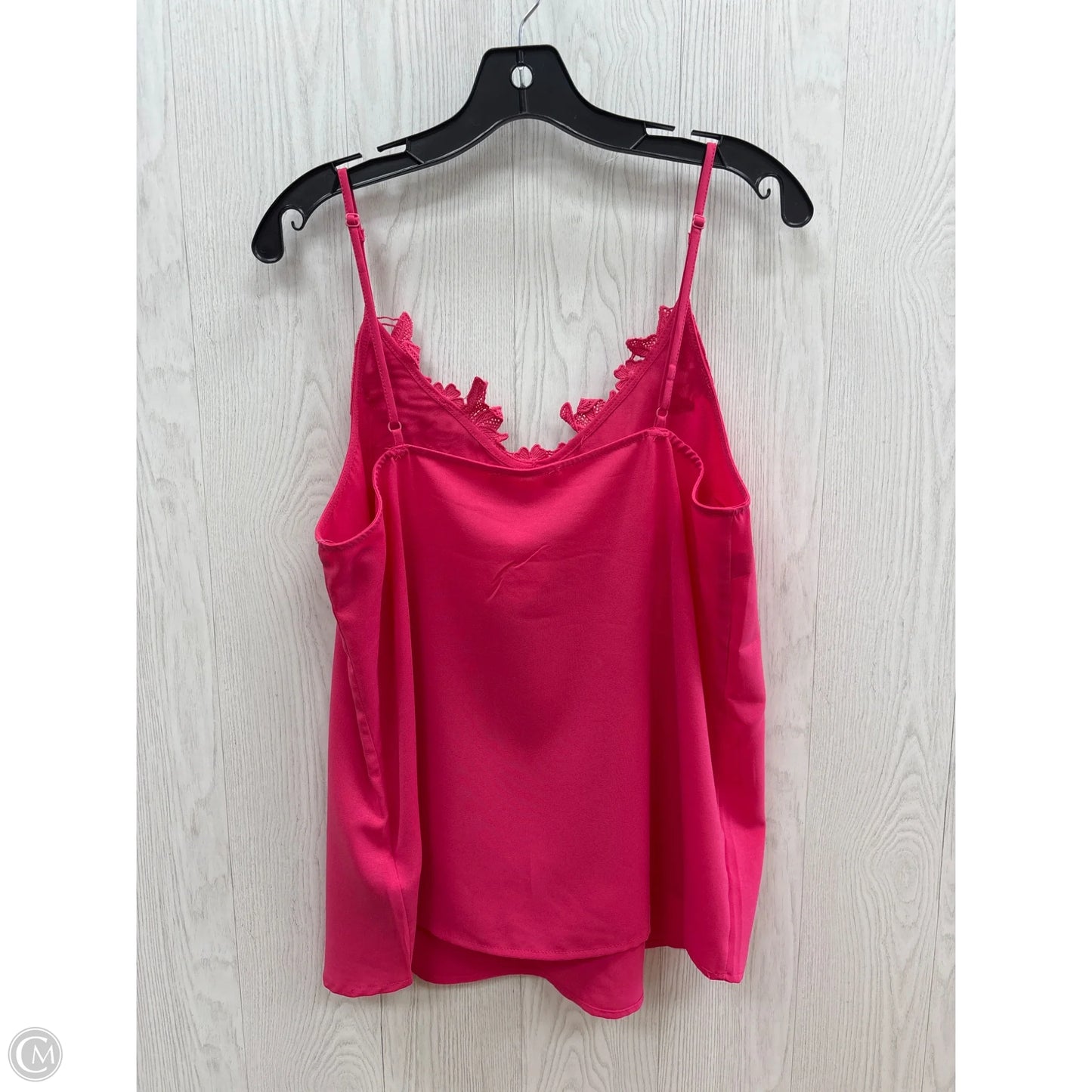 Top Sleeveless By Clothes Mentor In Pink, Size: M