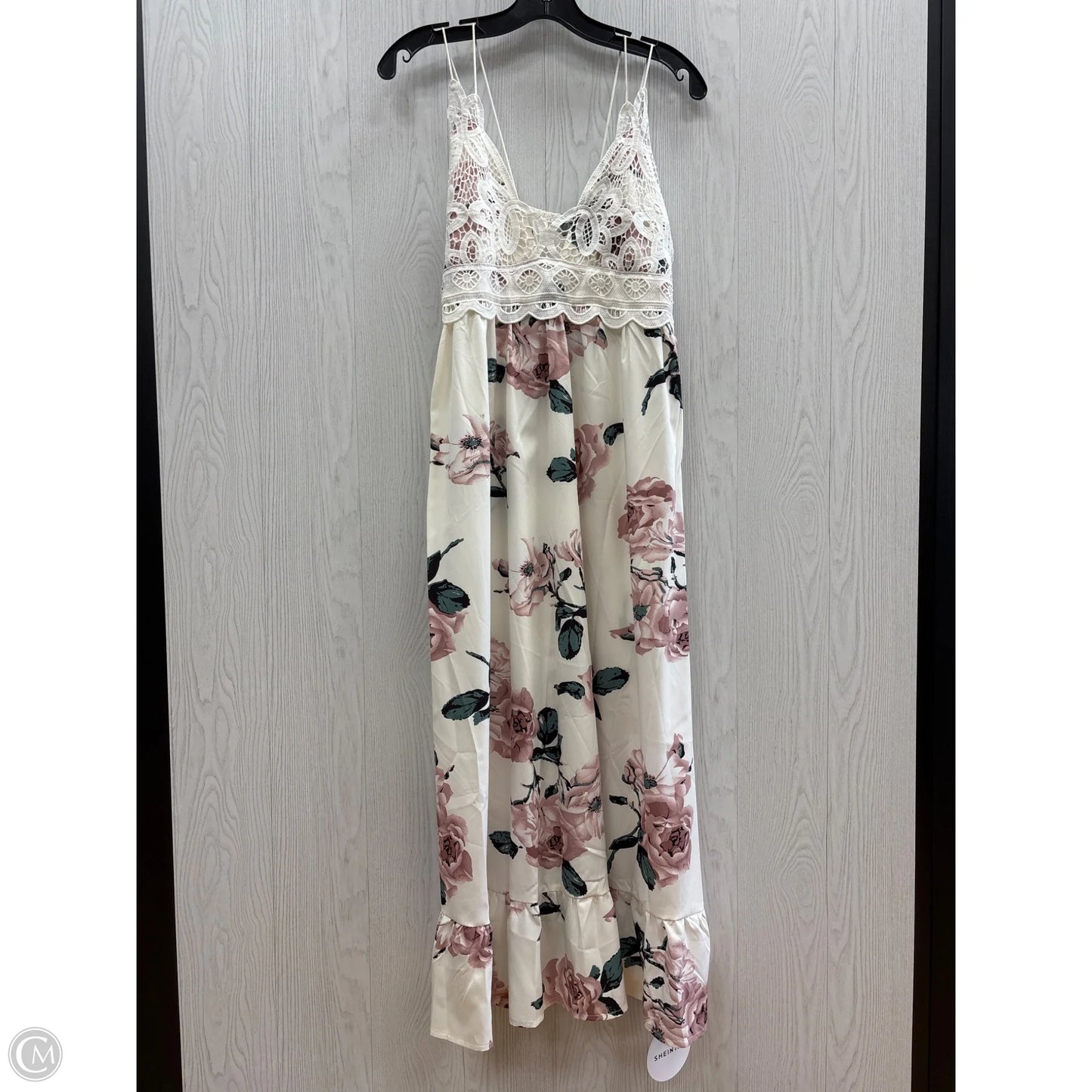 Dress Casual Maxi By Shein In Floral Print, Size: S