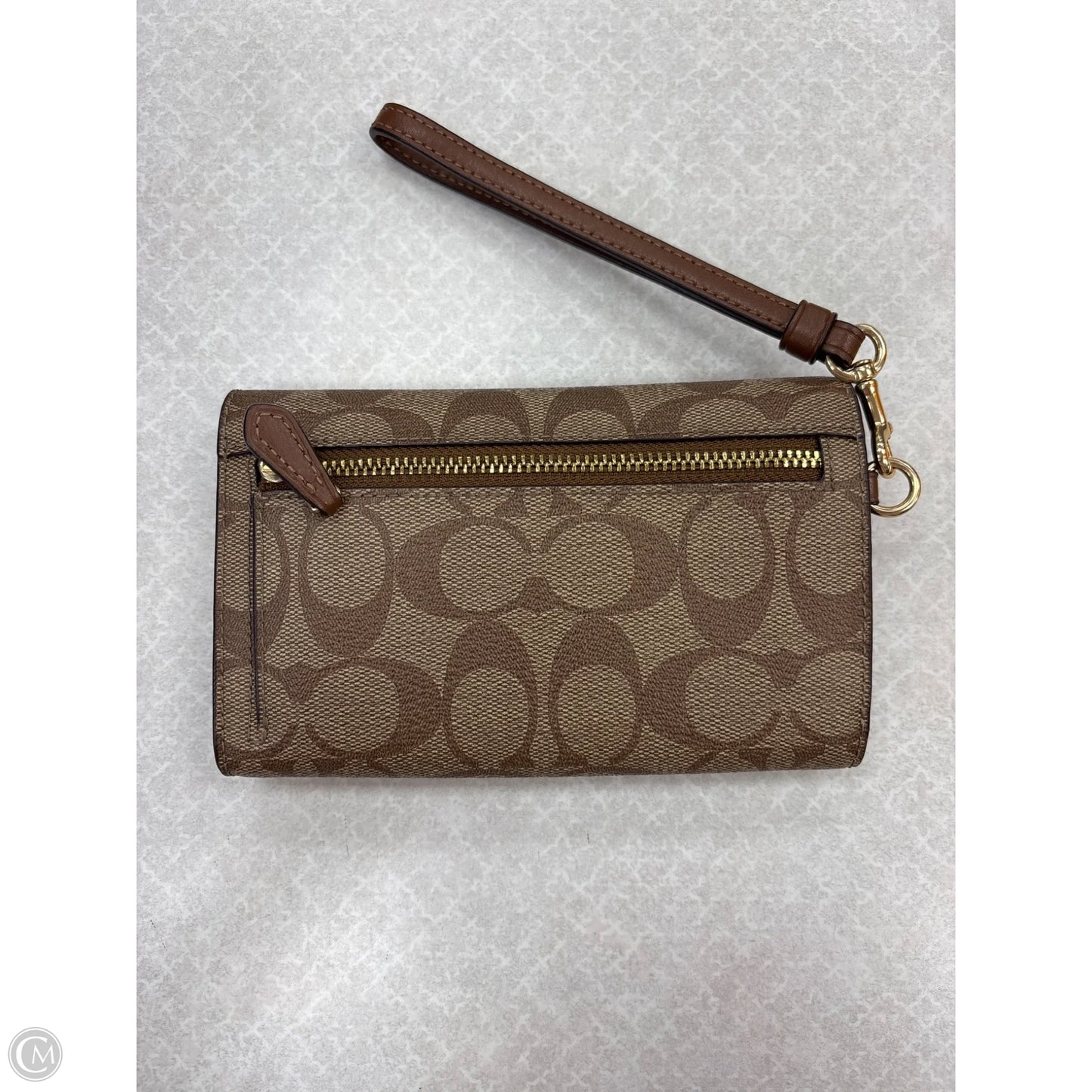 Wristlet Designer By Coach, Size: Medium