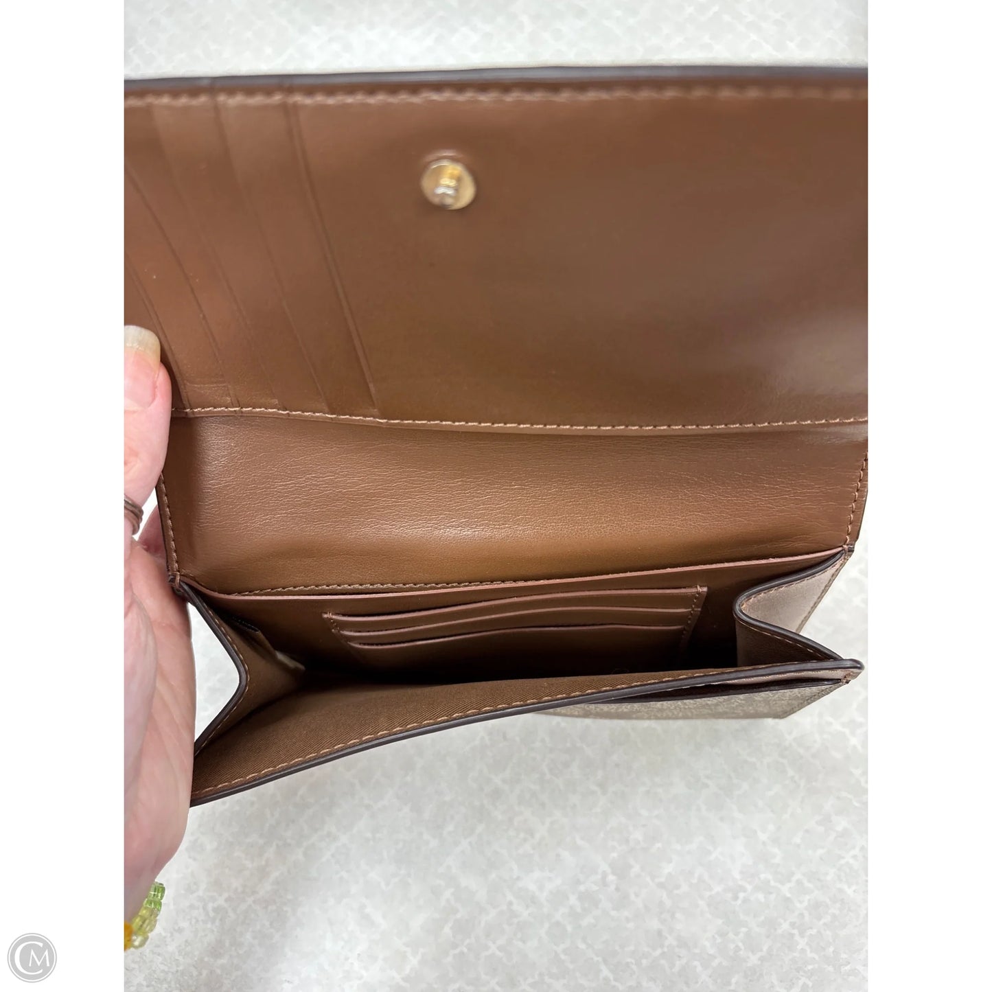 Wristlet Designer By Coach, Size: Medium