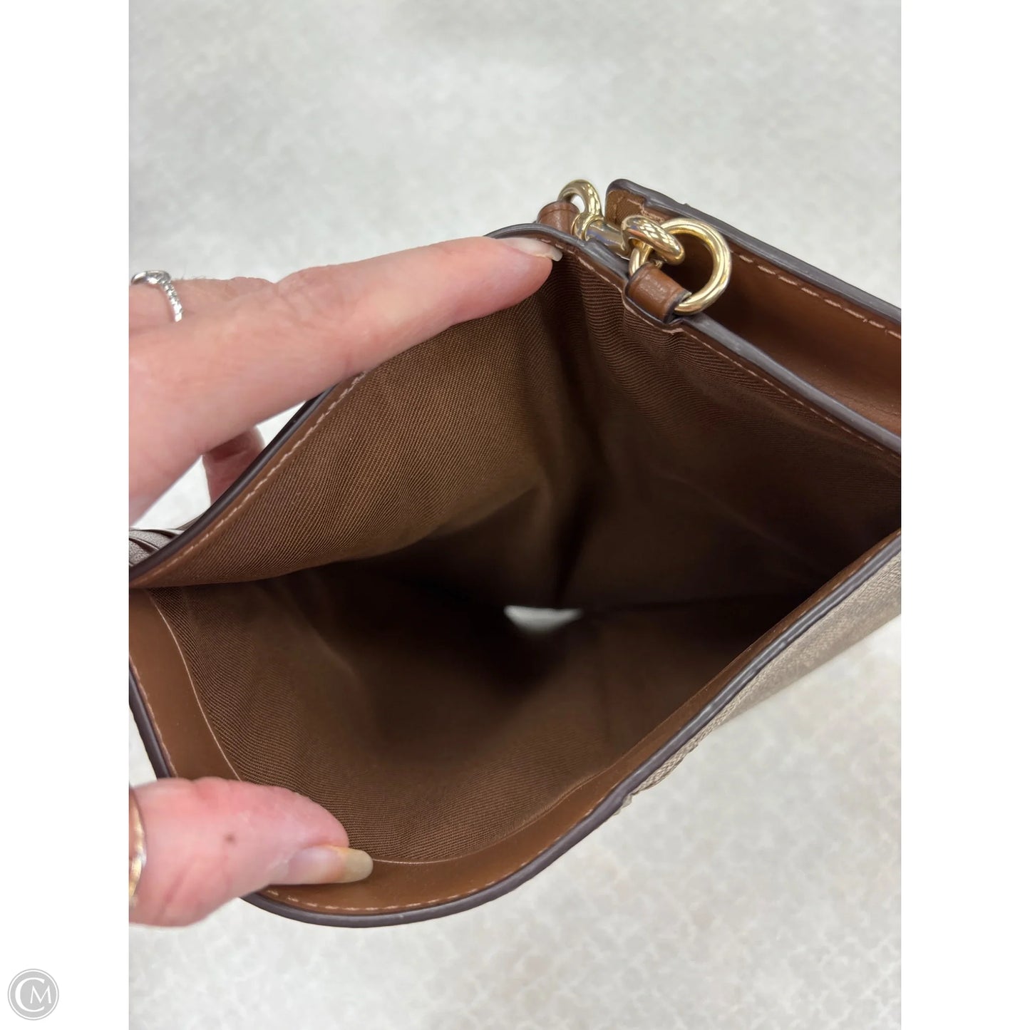 Wristlet Designer By Coach, Size: Medium