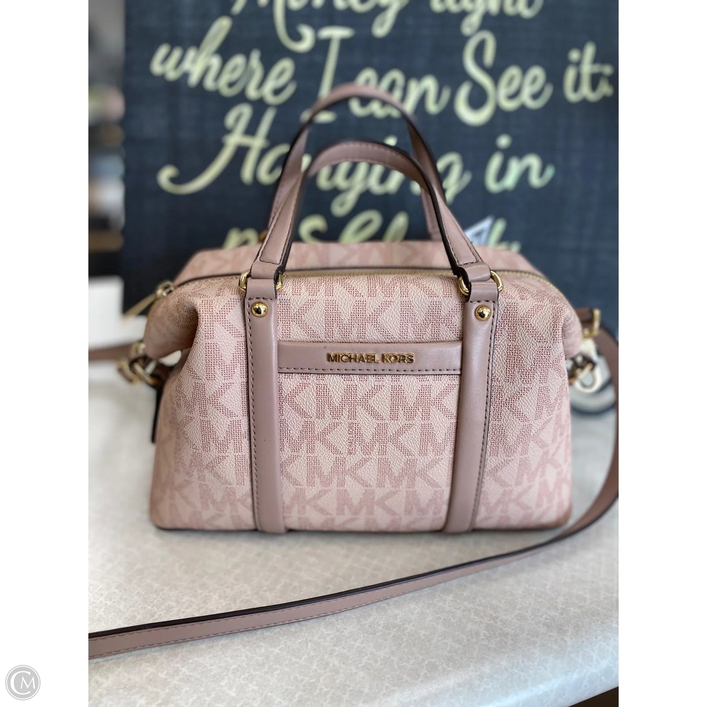 Handbag Designer By Michael Kors, Size: Medium