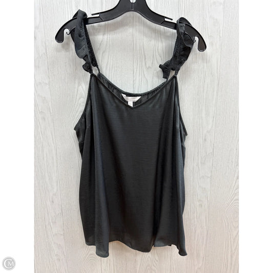 Top Sleeveless By Lc Lauren Conrad In Grey, Size: Xxl