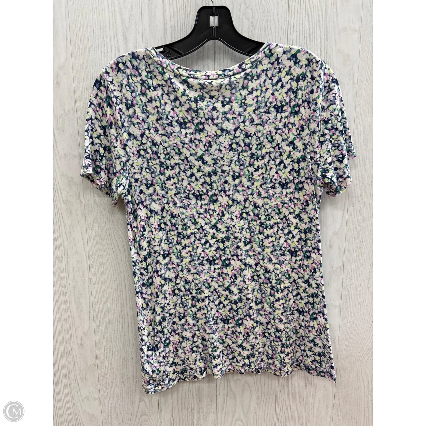 Top Short Sleeve By Apt 9 In Multi-colored, Size: S