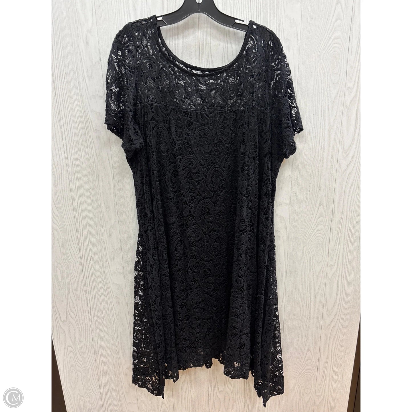 Dress Casual Short By Lane Bryant In Black, Size: 3x