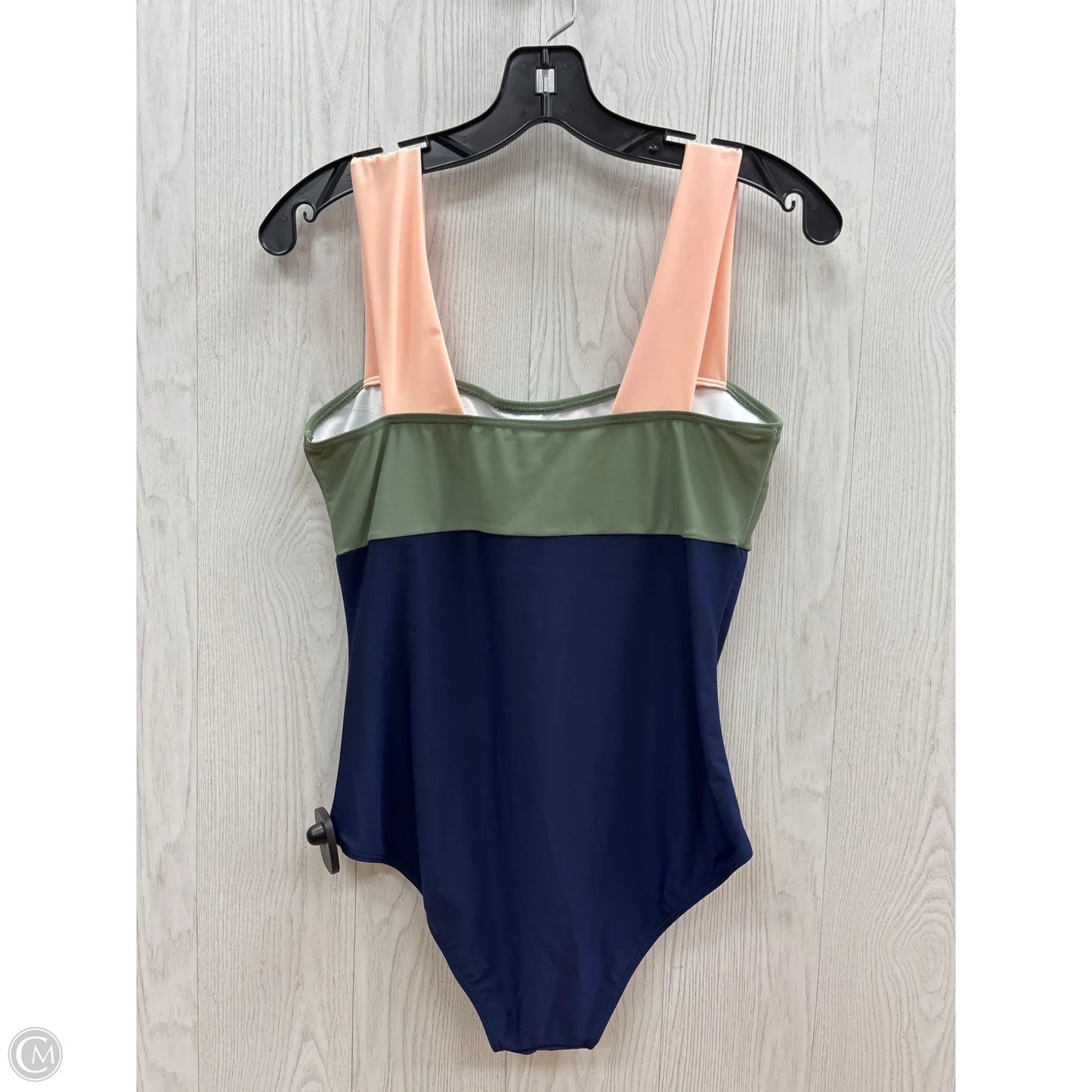 Swimsuit By Clothes Mentor In Blue & Green, Size: M