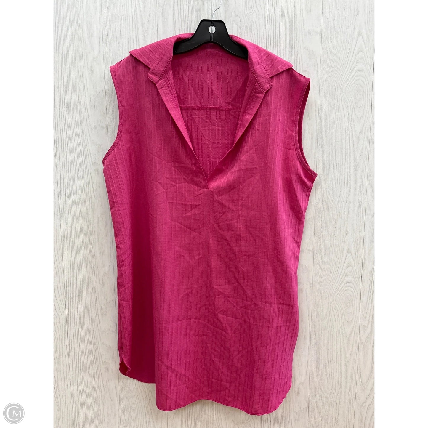 Swimwear Cover-up By Clothes Mentor In Pink, Size: Xl