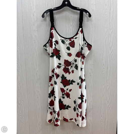 Swimwear Cover-up By Shein In White, Size: 2x