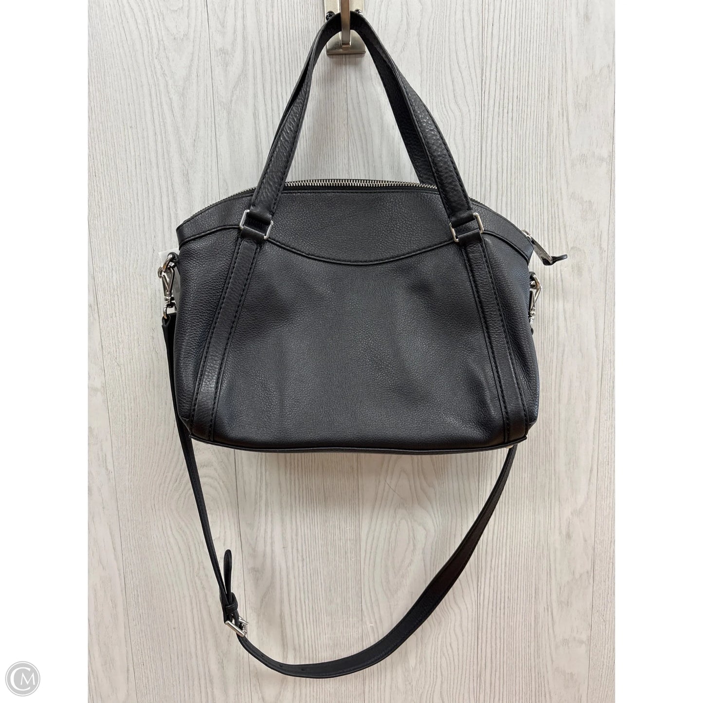 Handbag Leather By Ralph Lauren, Size: Medium
