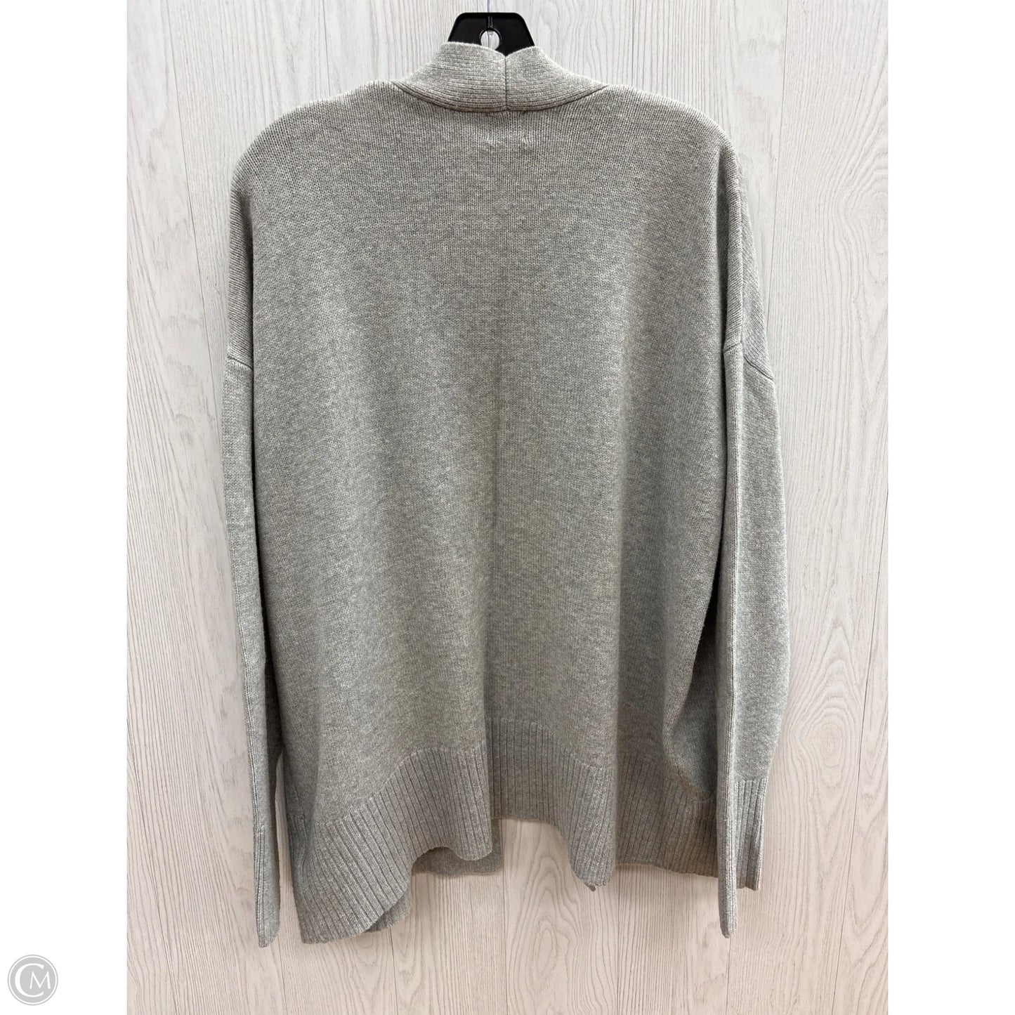 Sweater Cardigan By A New Day In Grey, Size: L