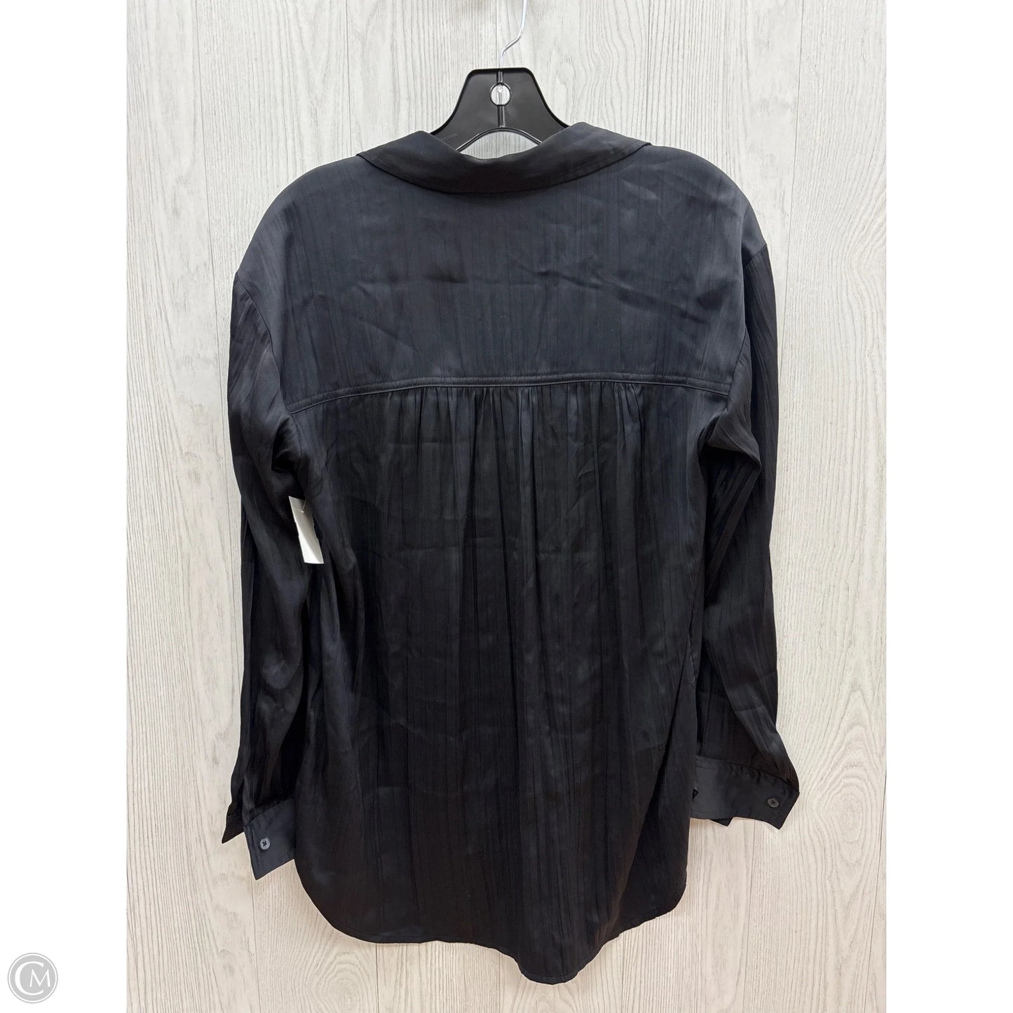 Top Long Sleeve By Anthropologie In Black, Size: Xs