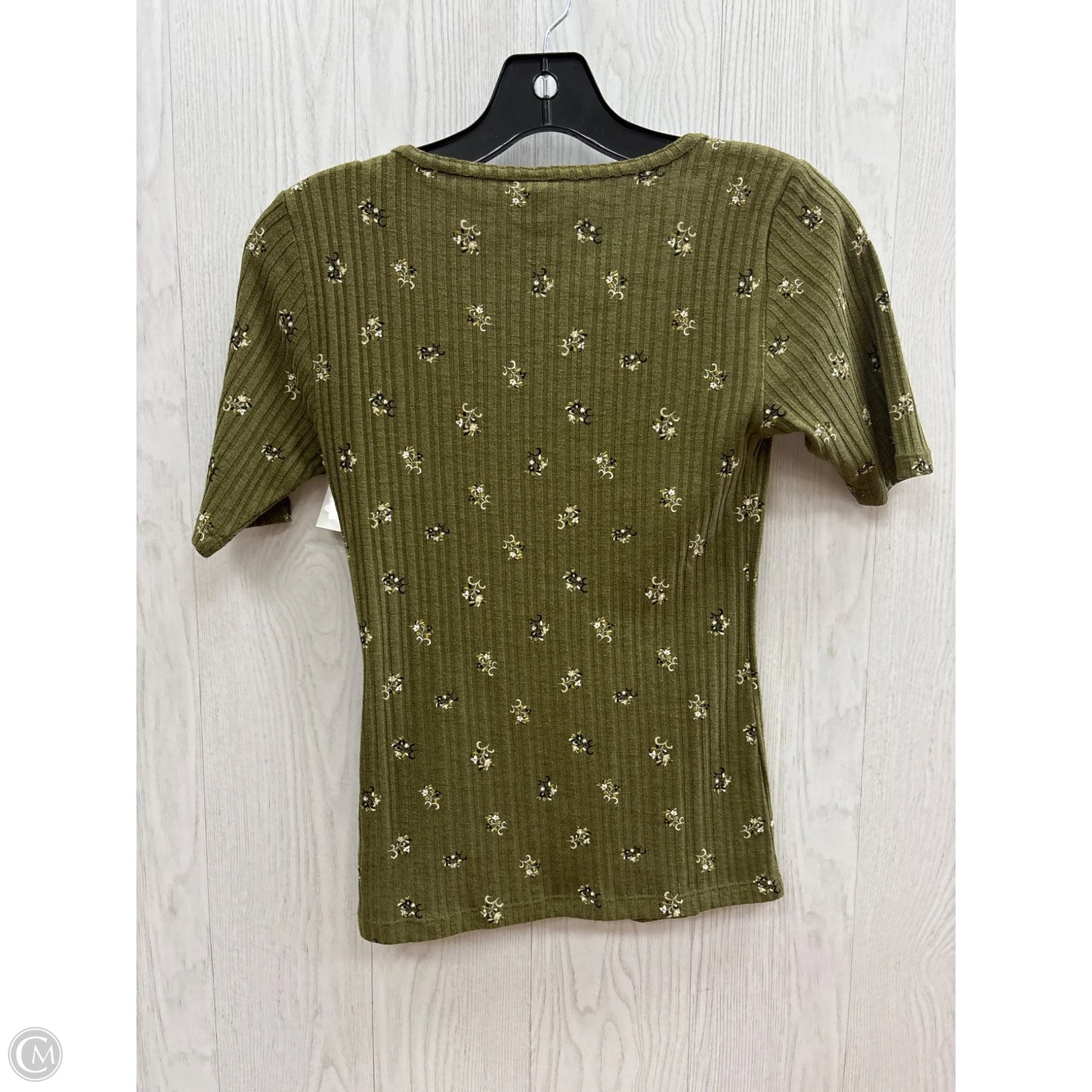Top Short Sleeve By Old Navy In Green, Size: S