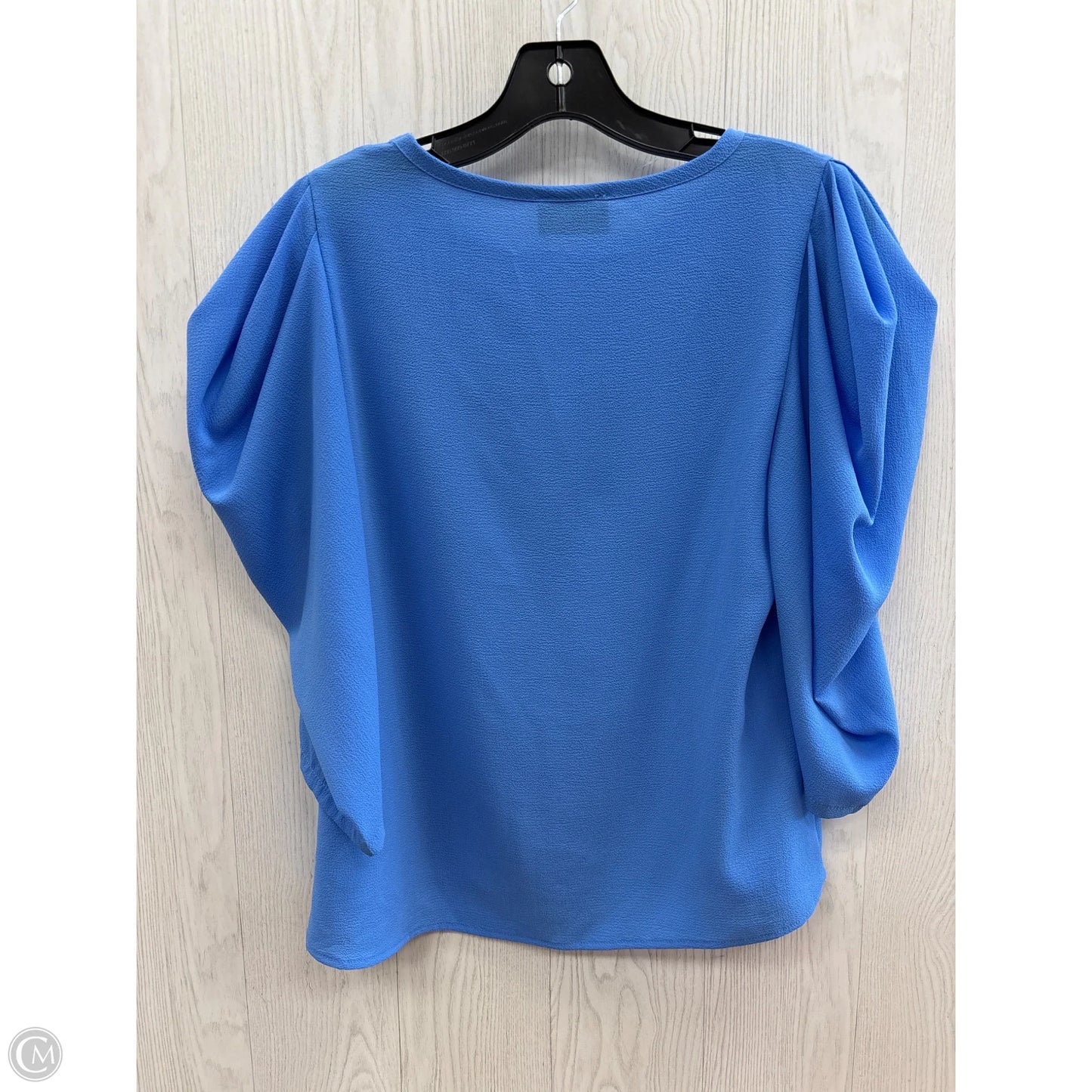 Top Short Sleeve By Vici In Blue, Size: S