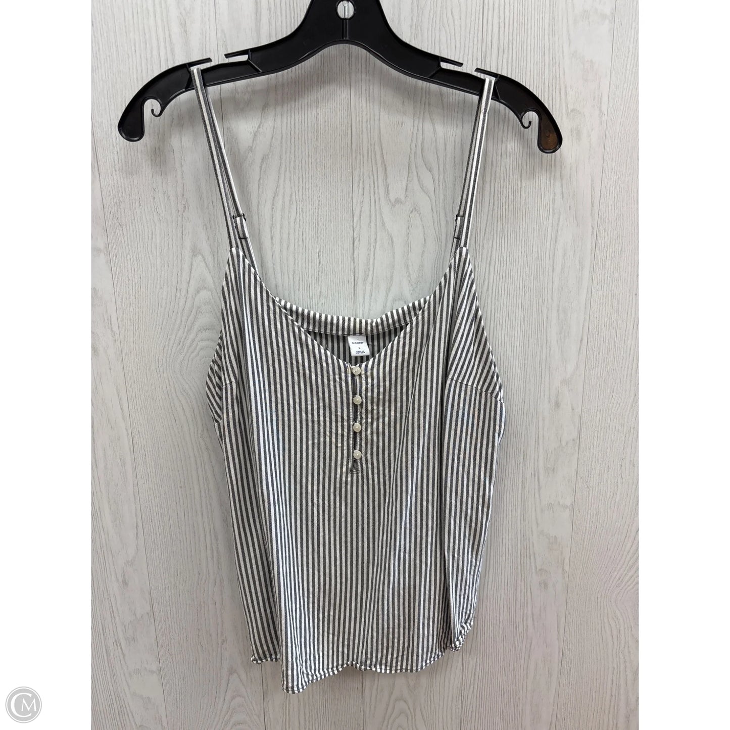 Top Sleeveless By Old Navy In Blue, Size: L