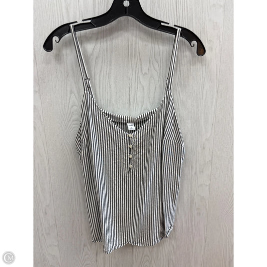 Top Sleeveless By Old Navy In Blue, Size: L