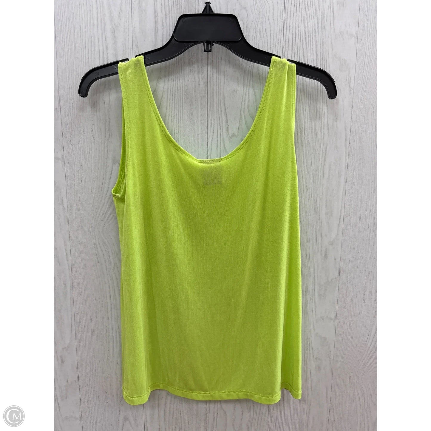 Top Sleeveless By Citiknits In Green, Size: S