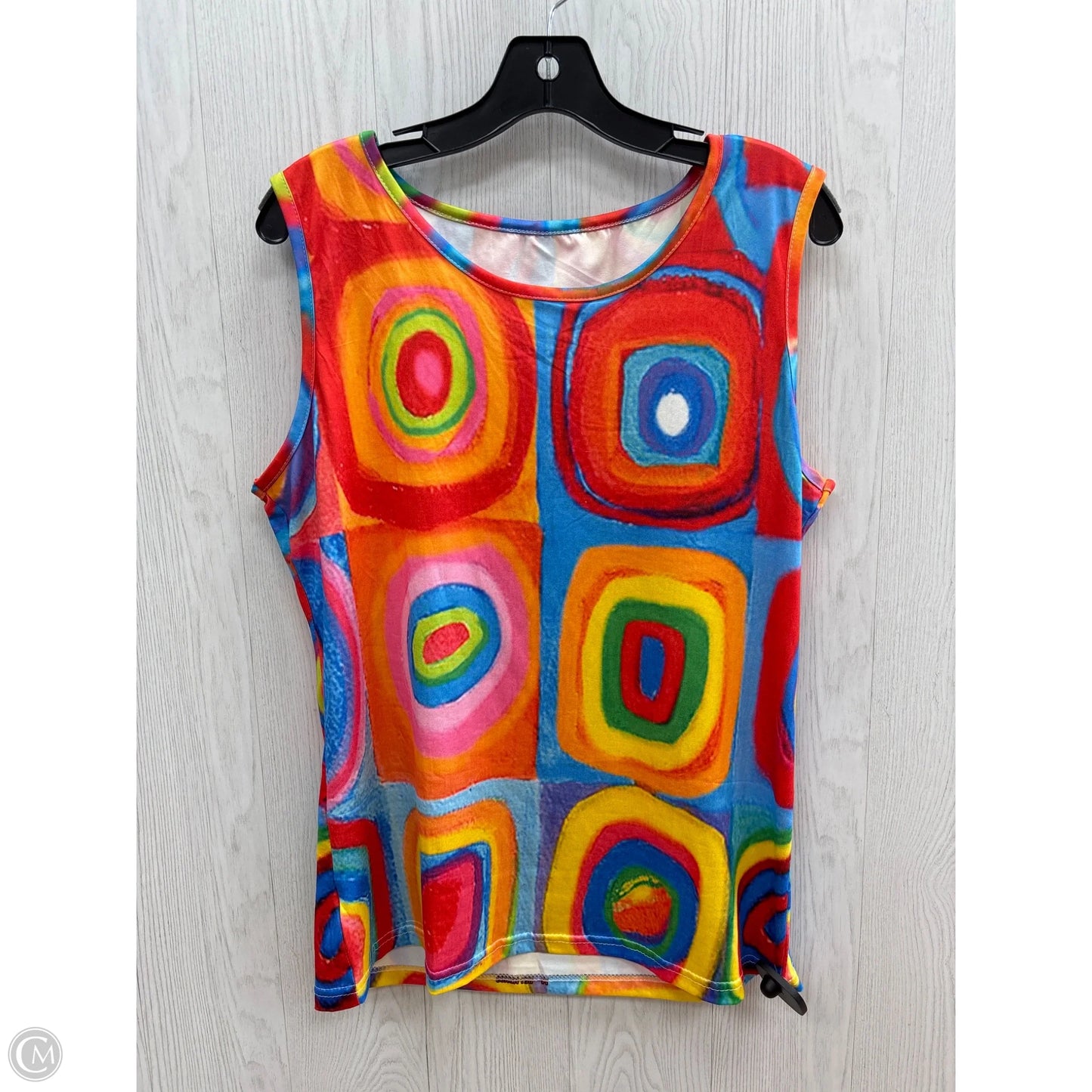Top Sleeveless By Clothes Mentor In Multi-colored, Size: M