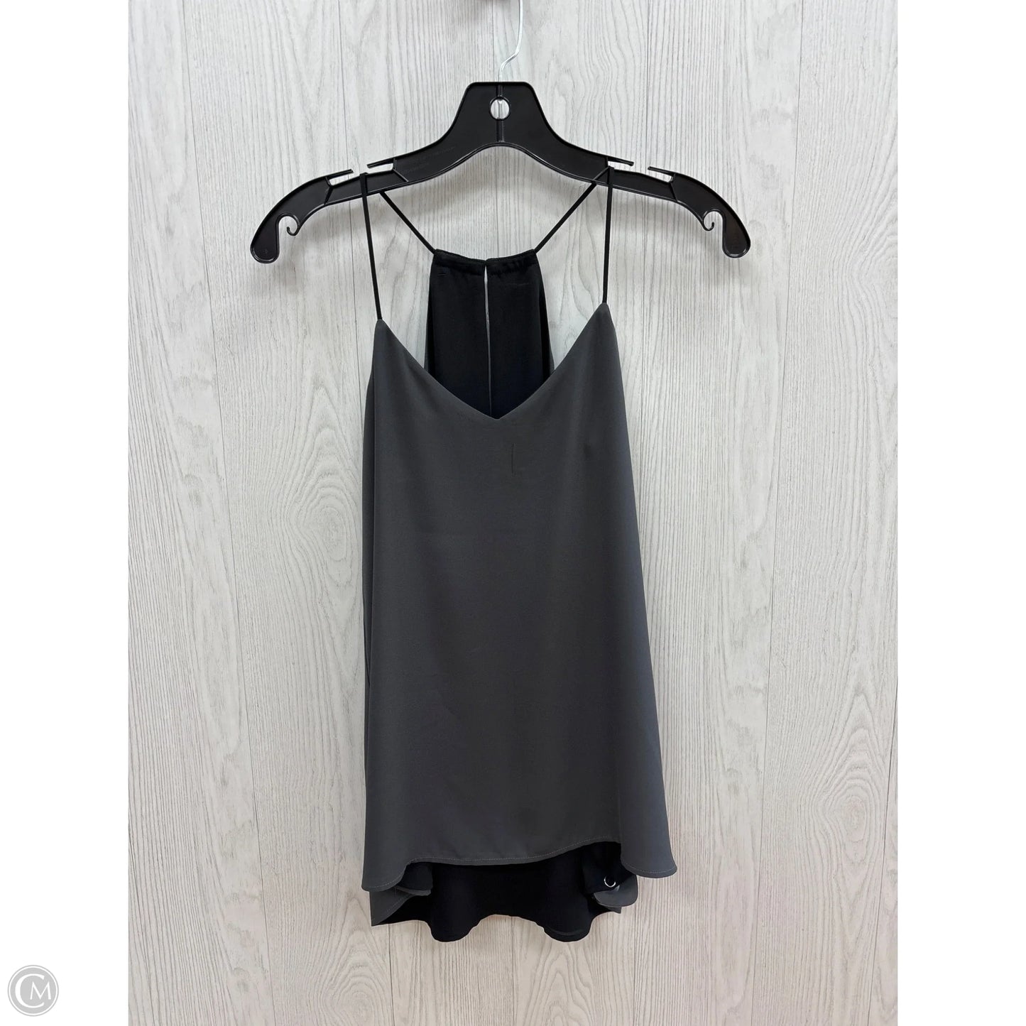 Top Sleeveless By Express In Grey, Size: S