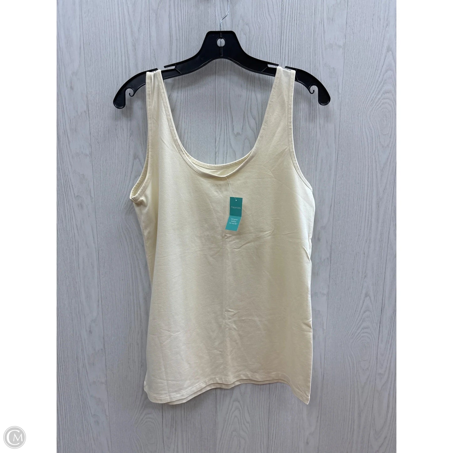 Top Cami By Maurices In Cream, Size: L