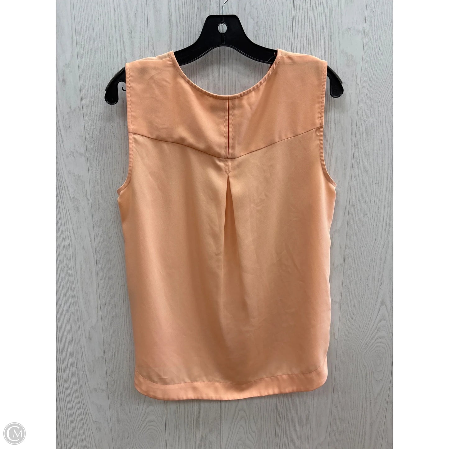 Top Sleeveless By Liz Claiborne In Peach, Size: M