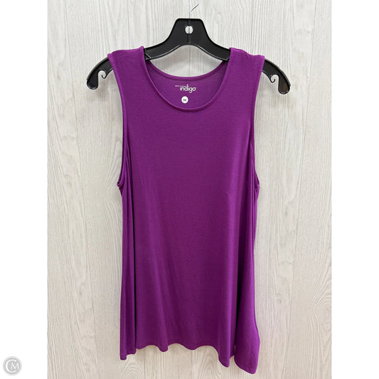 Top Sleeveless Basic By Indigo In Purple