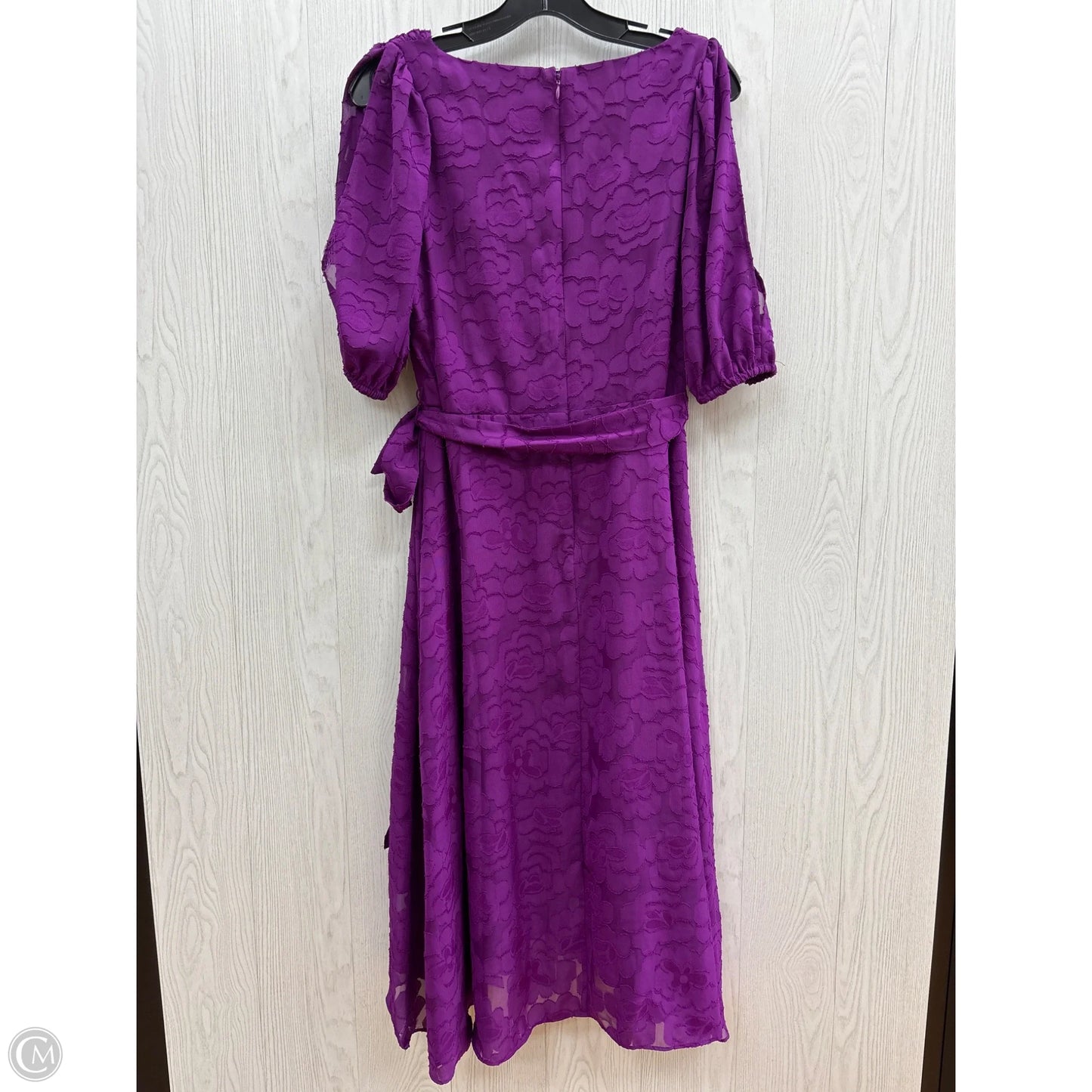 Dress Casual Midi By Dkny In Purple, Size: 10