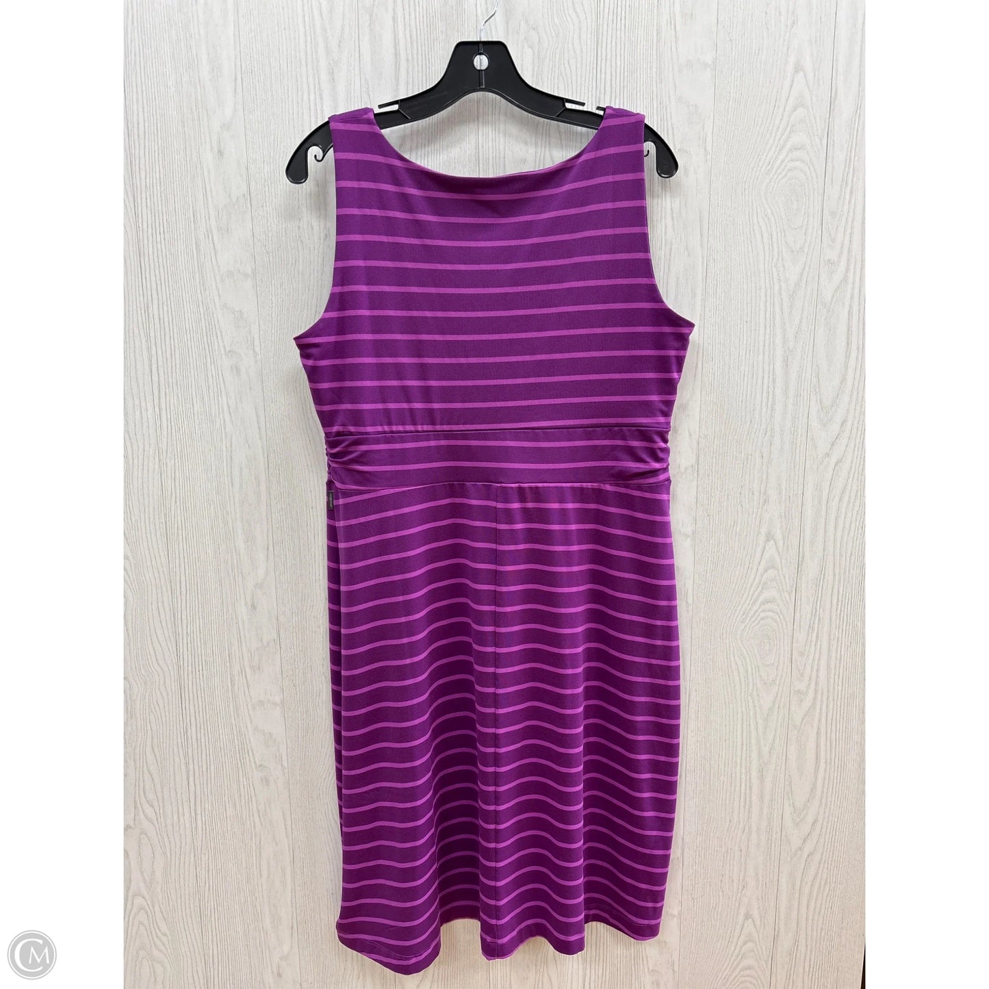 Dress Casual Short By Eddie Bauer In Purple, Size: L