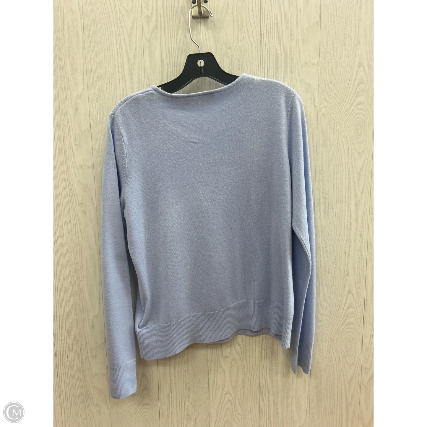 Sweater By Croft And Barrow In Blue, Size: L
