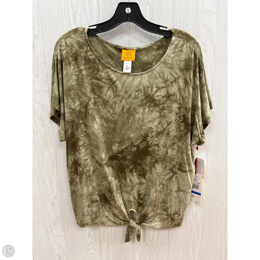 Top Short Sleeve By Ruby Rd In Green, Size: Xl
