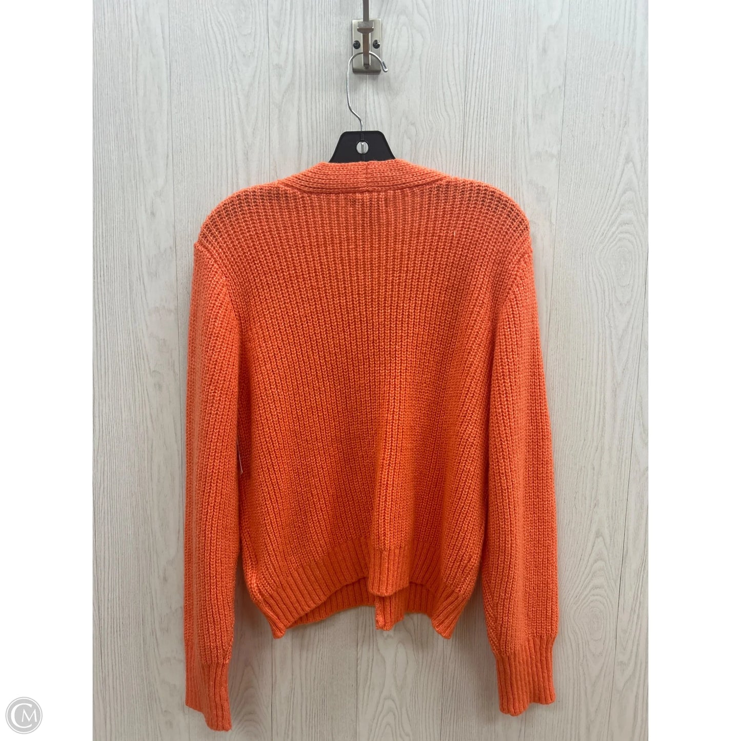 Sweater By Nine West In Orange, Size: L