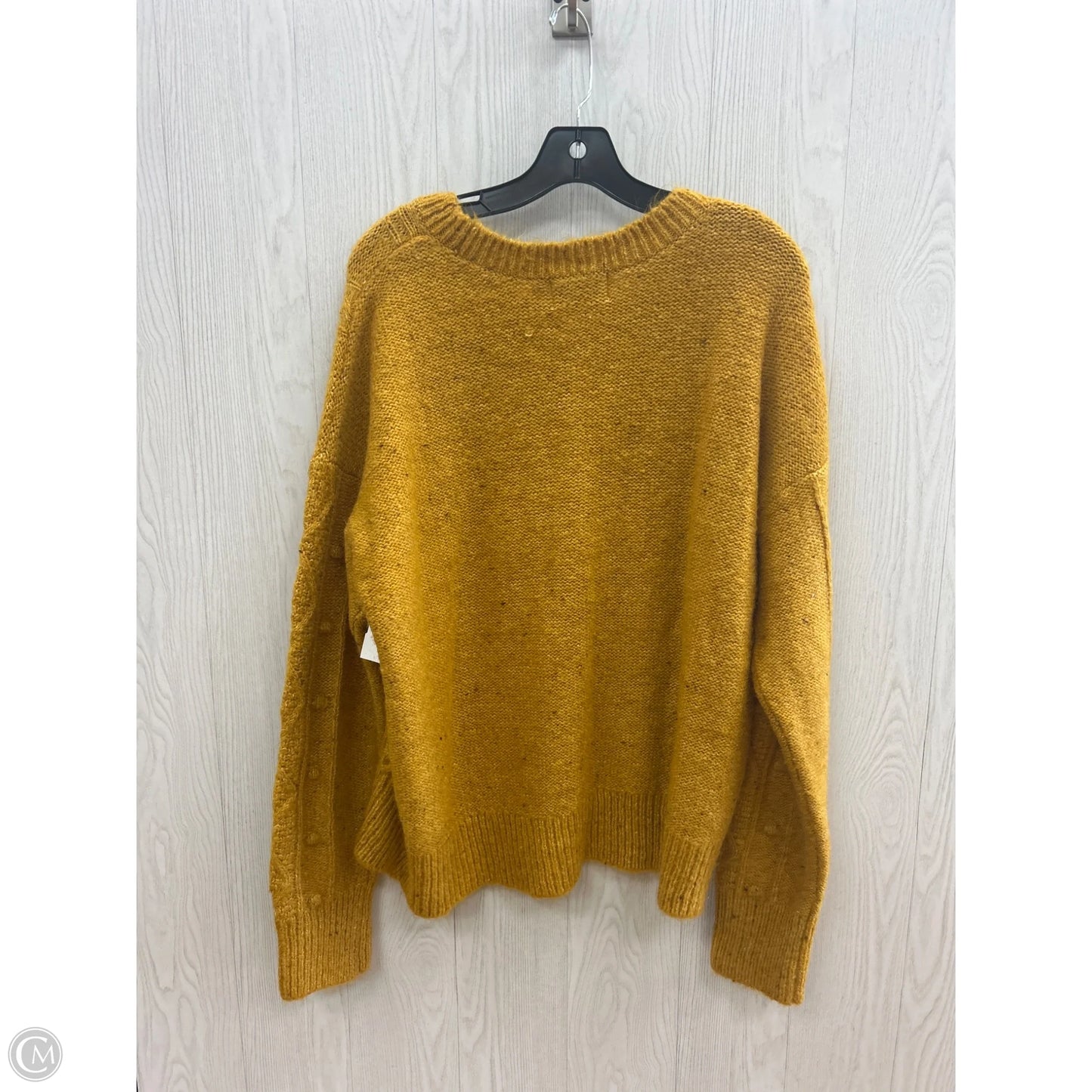 Sweater By Old Navy In Gold, Size: L
