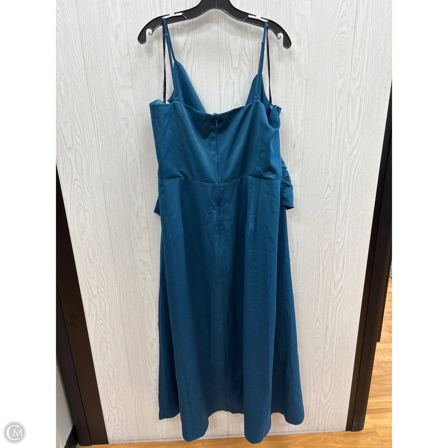 Dress Party Long By City Chic In Blue, Size: 22