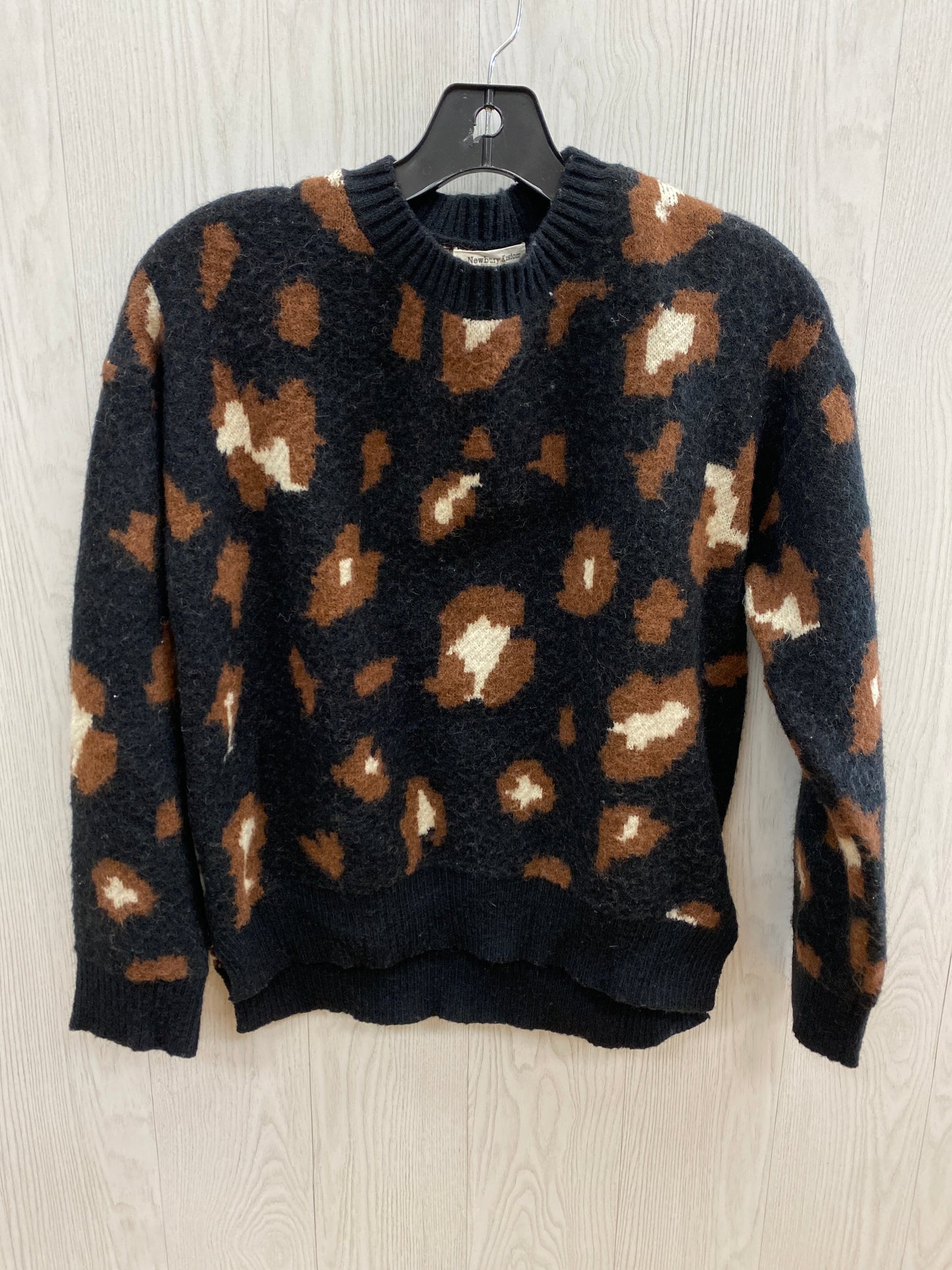 Sweater By Newbury Kustom In Animal Print, Size: S