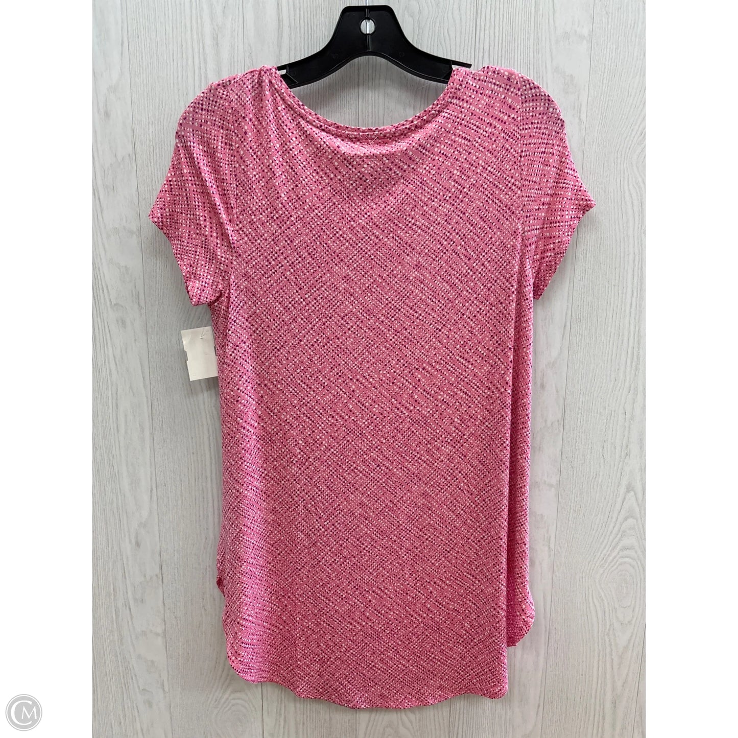 Top Short Sleeve Basic By Apt 9 In Pink, Size: Xs