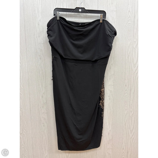 Dress Party Short By Venus In Black, Size: 2x