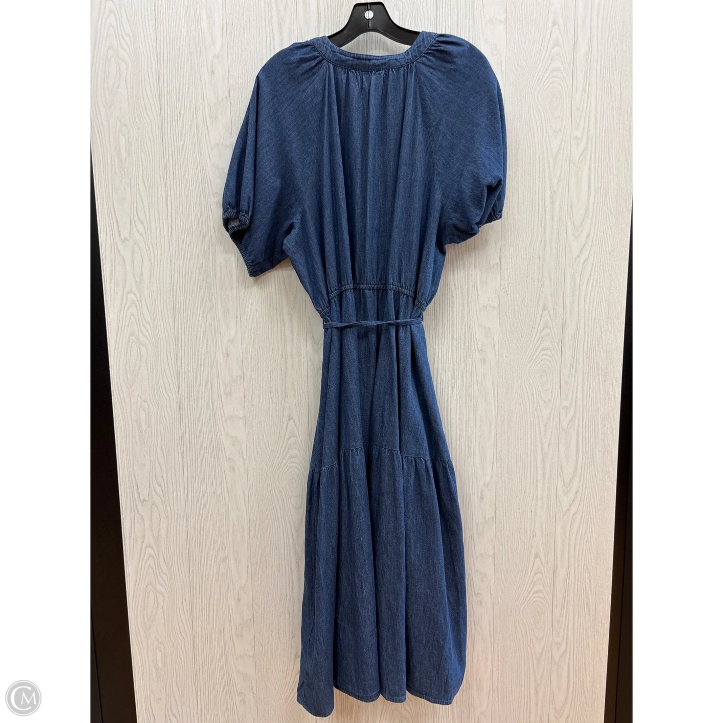 Dress Casual Maxi By Sonoma In Blue Denim, Size: Xxl