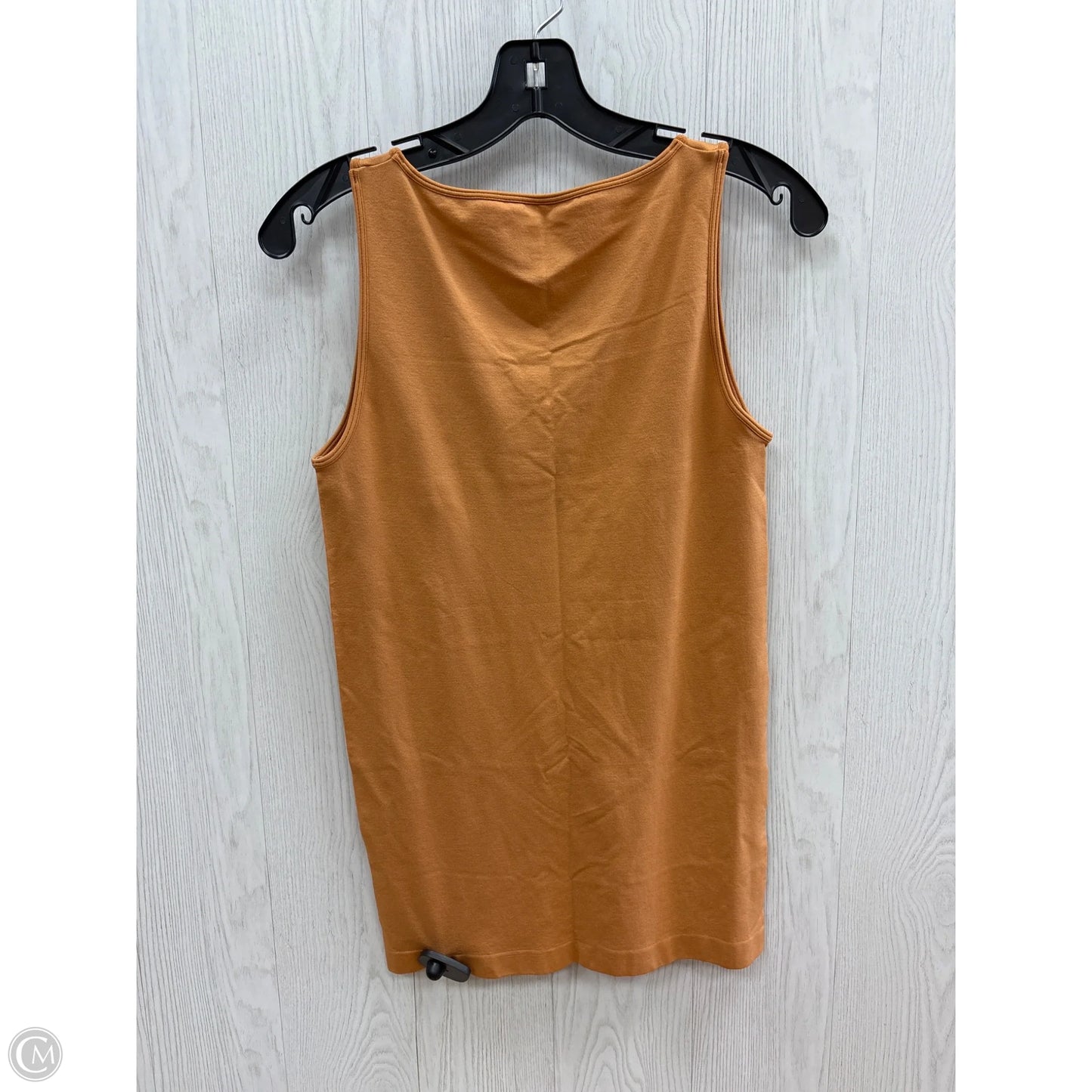Top Sleeveless Basic By Zenana Outfitters In Orange, Size: 1x