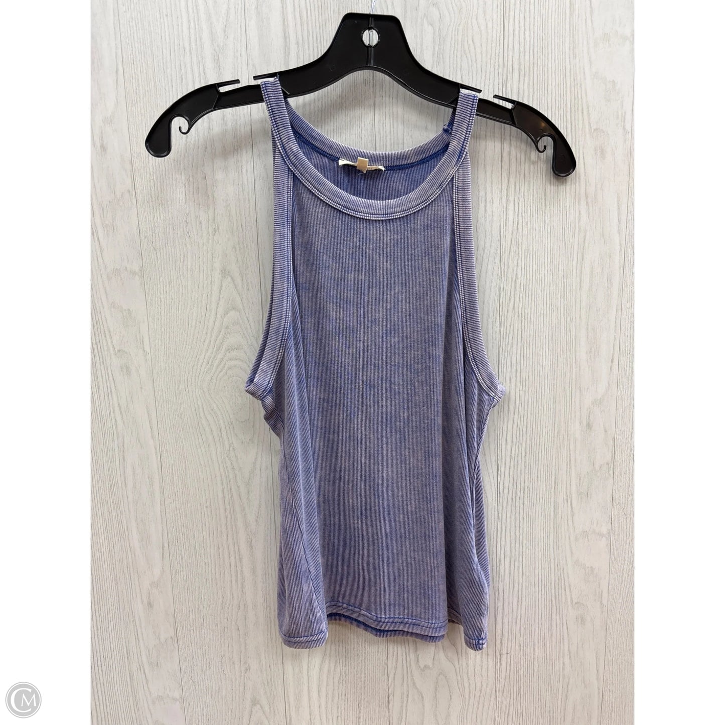 Top Sleeveless Basic By La Miel In Purple, Size: L