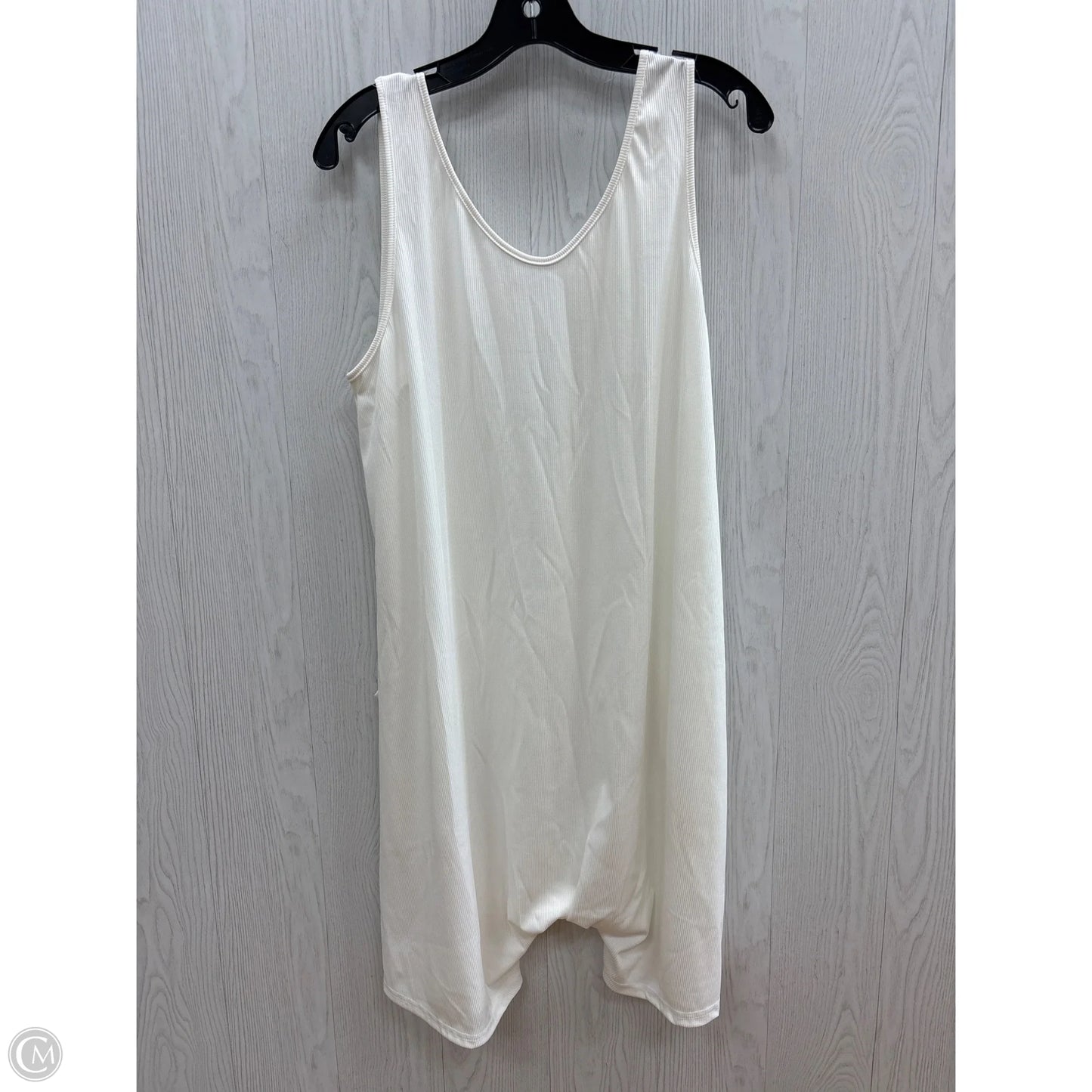 Romper By Clothes Mentor In White, Size: L