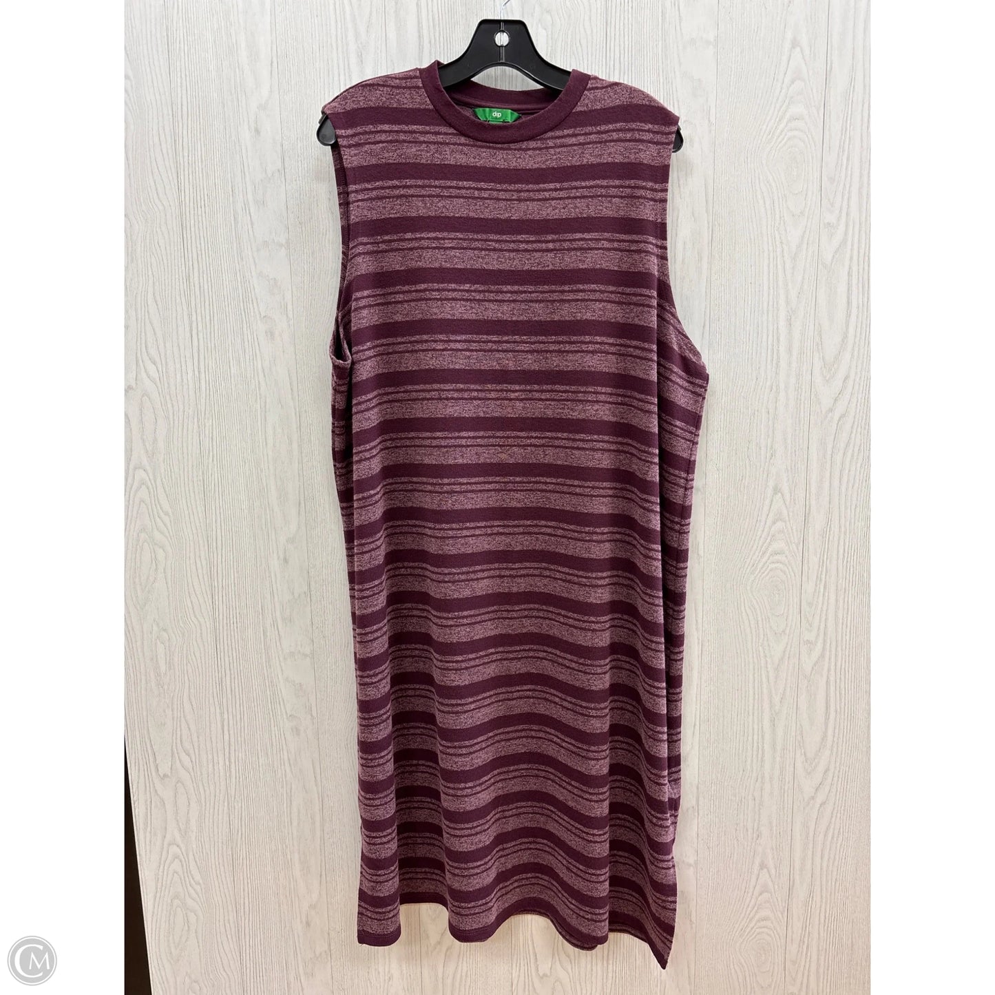 Dress Casual Short By Dip In Purple, Size: 2x
