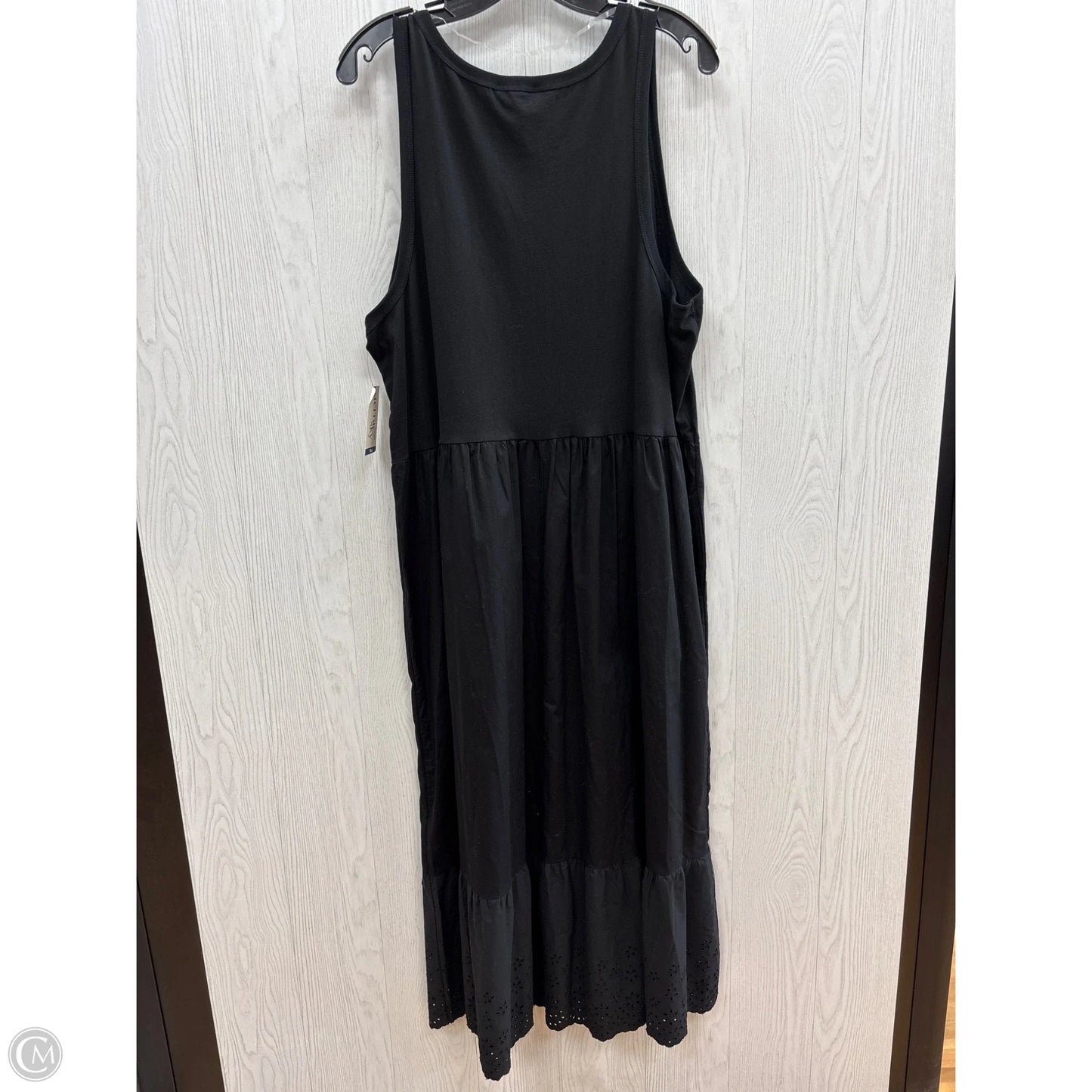 Dress Casual Maxi By Terra & Sky In Black, Size: 1x