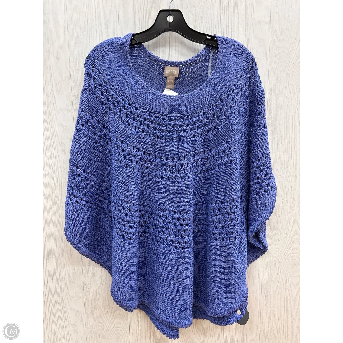Shawl By Chicos In Blue, Size: M