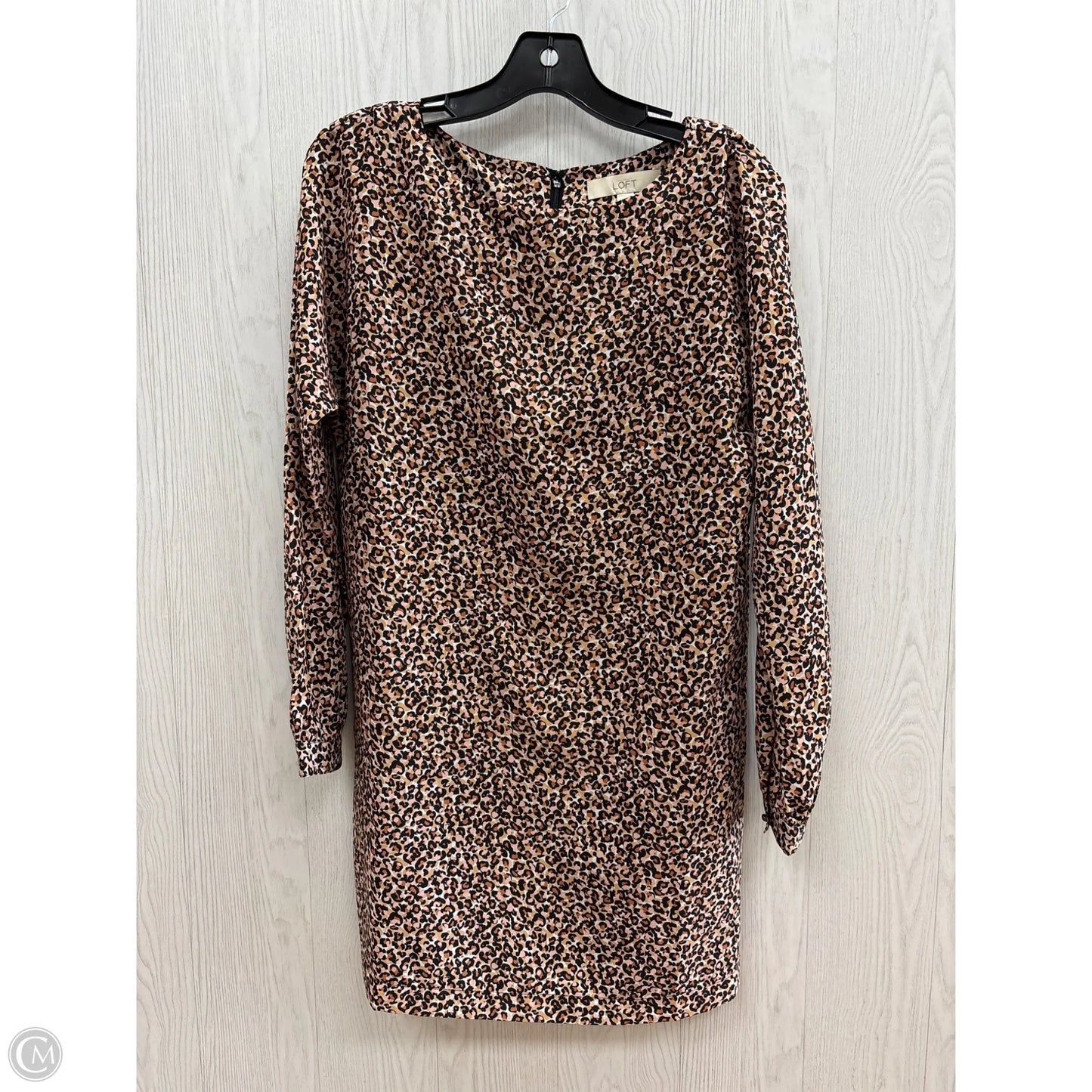 Dress Casual Short By Loft In Animal Print, Size: Xs