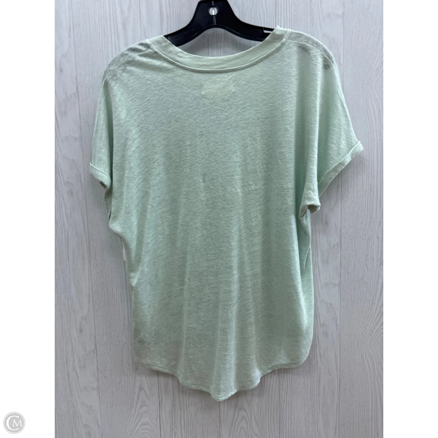 Top Short Sleeve By Lou And Grey In Sage, Size: S