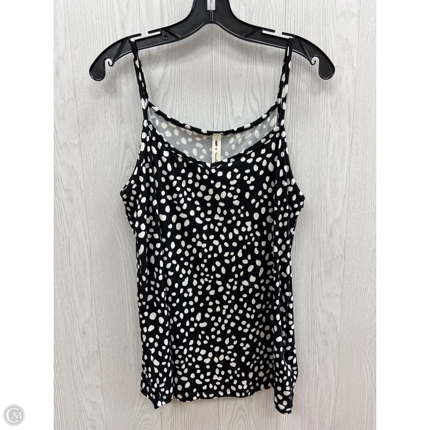 Top Sleeveless Basic By Vanilla Bay In Polkadot Pattern, Size: L