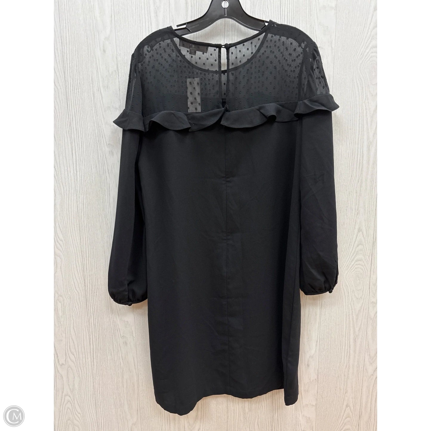 Dress Casual Short By Loft In Black, Size: 14