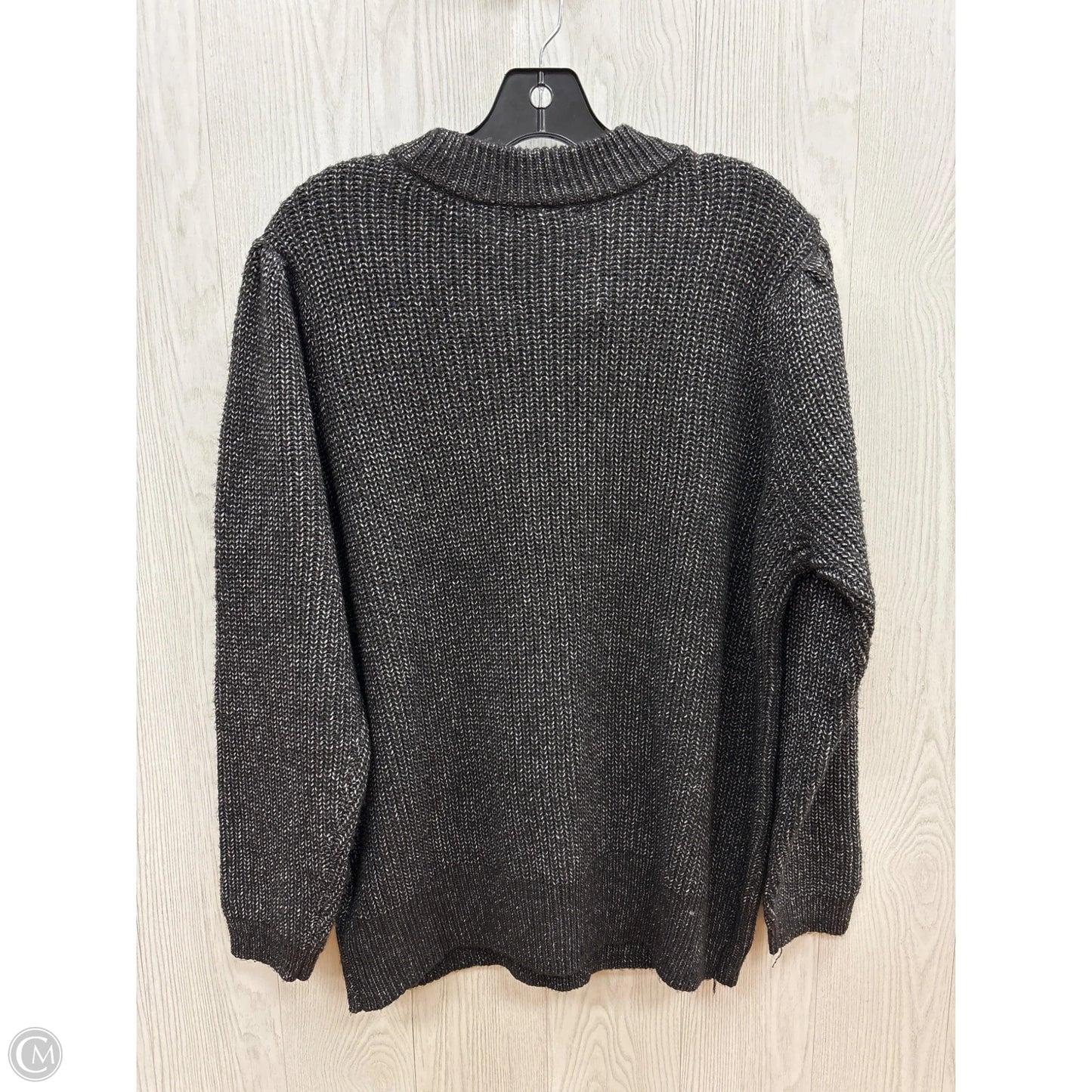 Sweater By Maurices In Black & White, Size: Xxl