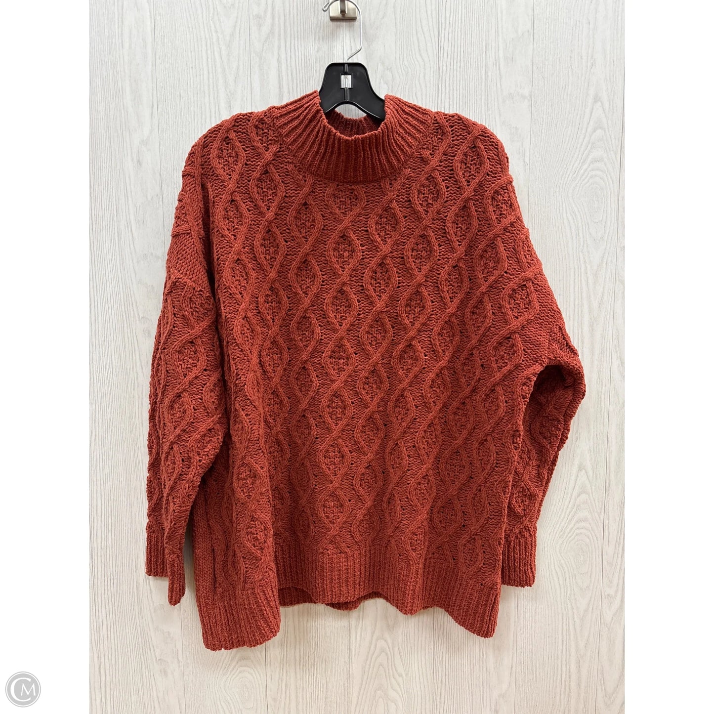 Sweater By Maurices In Orange, Size: Xxl