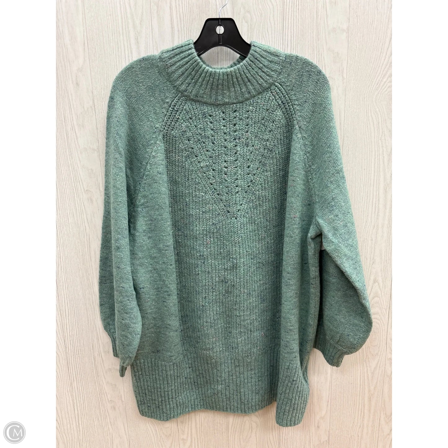 Sweater By Lc Lauren Conrad In Aqua, Size: Xl