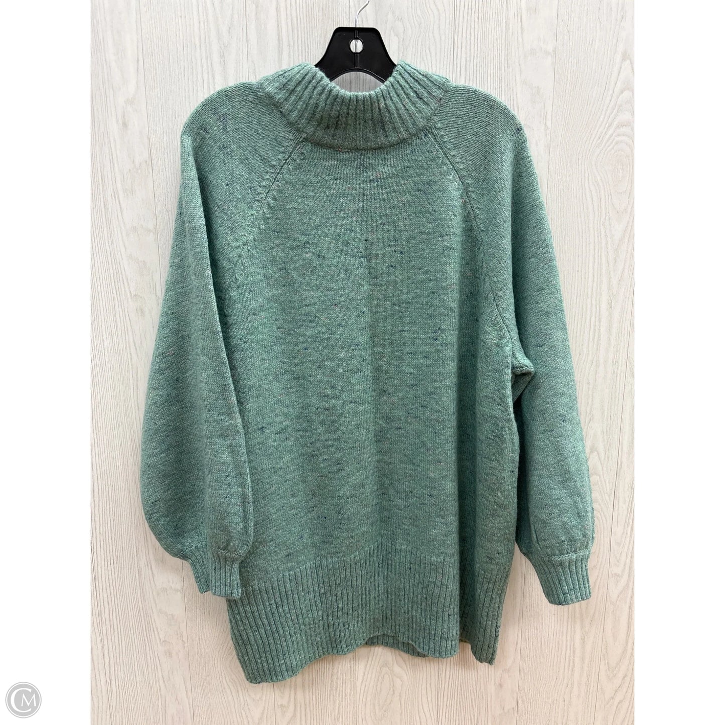 Sweater By Lc Lauren Conrad In Aqua, Size: Xl